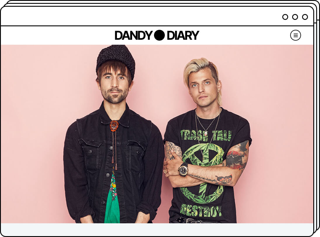 Dandy Diary UI
